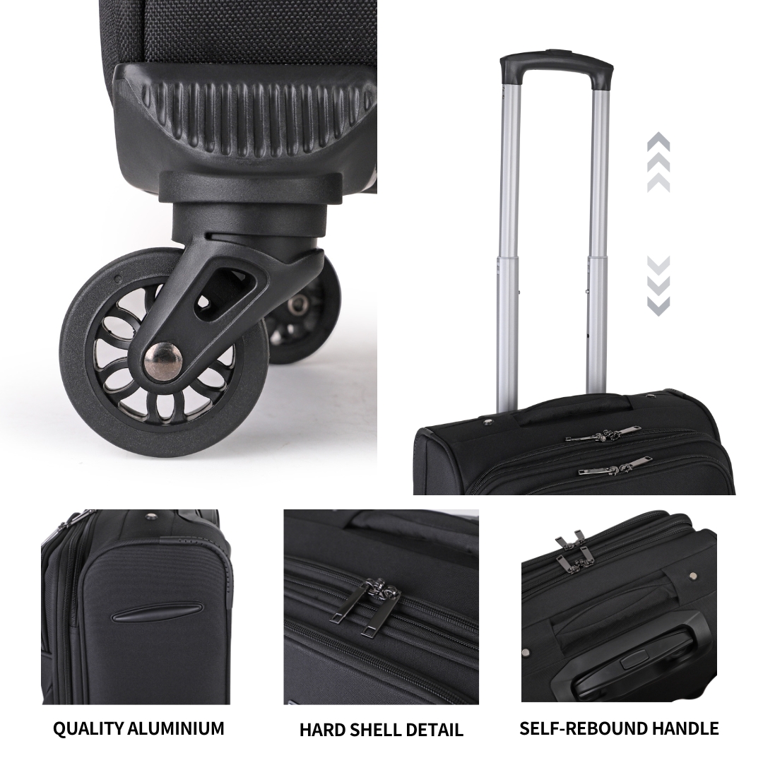 HDA-8258 JLY Classic Soft Suitcase