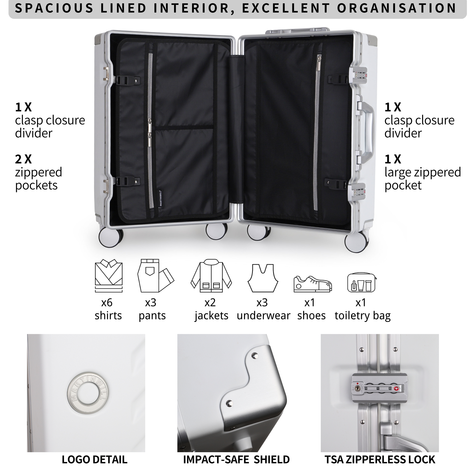 HDS-2202 JLY Urban Nomad - Small Suitcase (54.5cm)