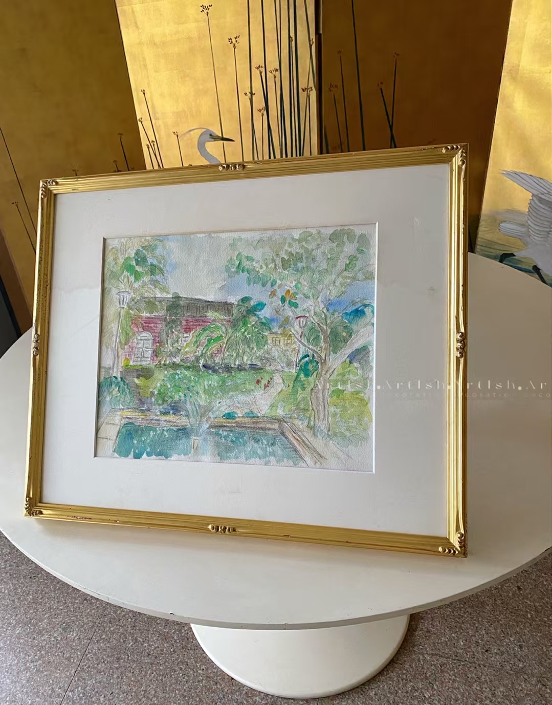 国外vintage手工立体画