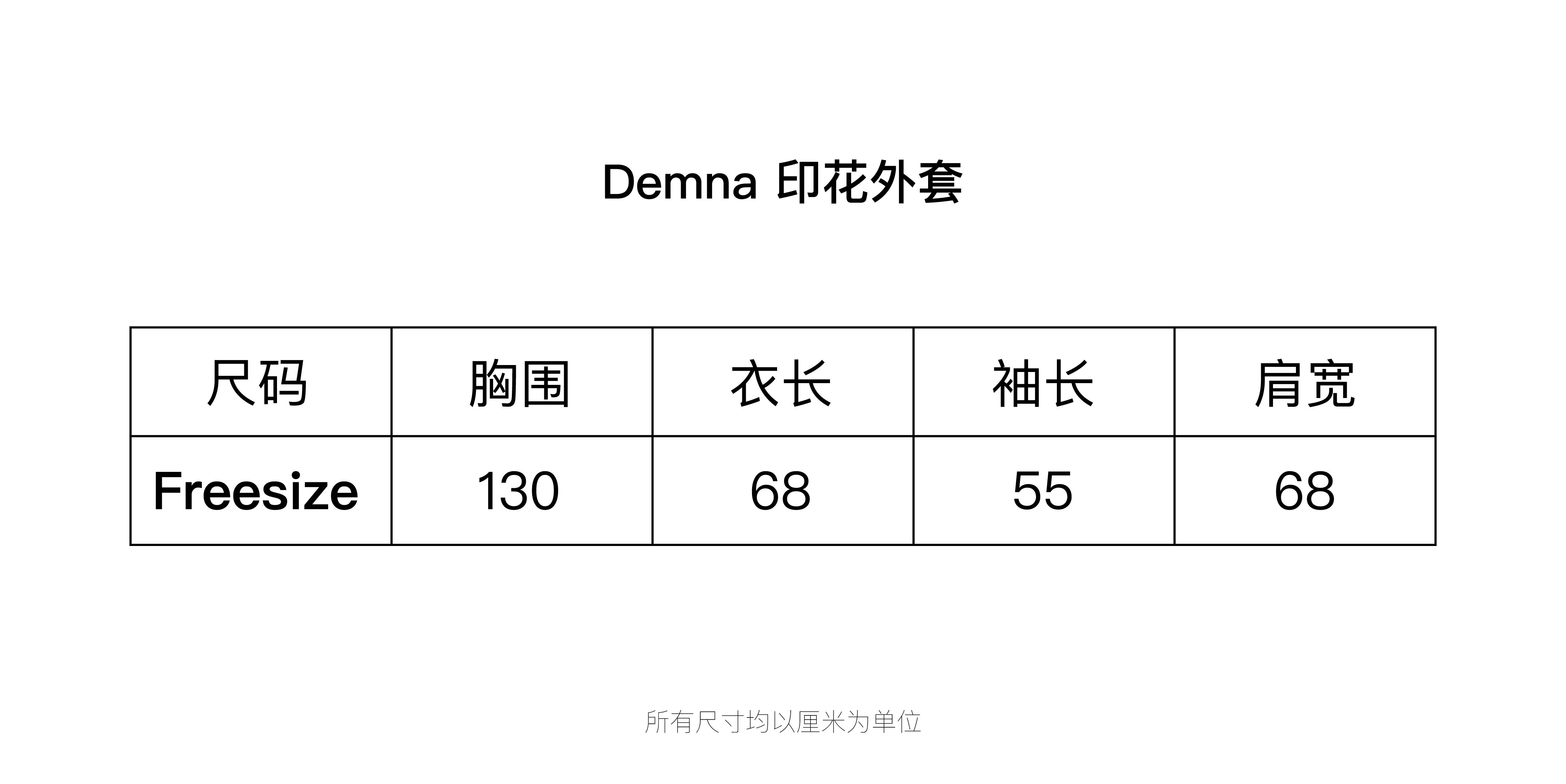 Demna印花外套
