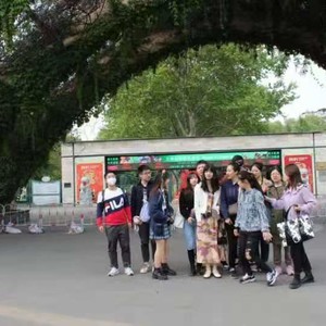 在上海市动物园开班会（2021年4月）